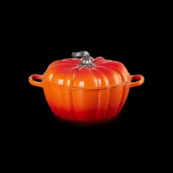 LE CREUSET Cocotte en Fonte Citrouille 24 cm Volcanique* Cocotte En Fonte