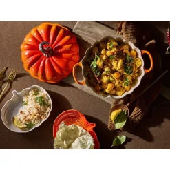 LE CREUSET Cocotte en Fonte Citrouille 24 cm Volcanique* Cocotte En Fonte