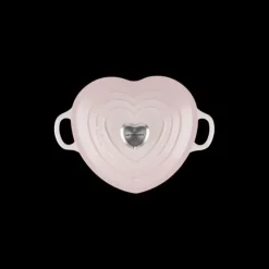LE CREUSET Cocotte en Fonte Cœur 20 cm Shell Pink* Cocotte En Fonte