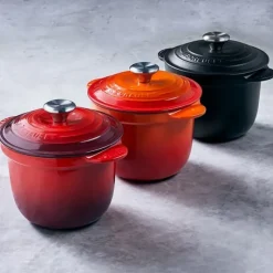 LE CREUSET Cocotte en Fonte Every 18 cm Noir Mat* Cocotte En Fonte