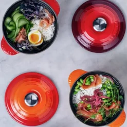 LE CREUSET Cocotte en Fonte Every 18 cm Cerise* Cocotte En Fonte