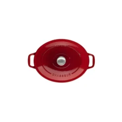 CHASSEUR Cocotte en Fonte Ovale 33 cm Rubis* Cocotte En Fonte