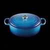 LE CREUSET Cocotte en Fonte Ovale 33 cm Azur Signature* Cocotte En Fonte