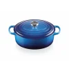 LE CREUSET Cocotte en Fonte Ovale 29 cm Azur Signature* Cocotte En Fonte