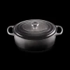 LE CREUSET Cocotte en fonte Ovale 31 cm Flint Signature* Cocotte En Fonte