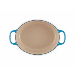 LE CREUSET Cocotte en fonte Ovale 31 cm Azur Signature* Cocotte En Fonte