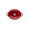 CHASSEUR Cocotte en Fonte Ovale 31 cm Rubis* Cocotte En Fonte