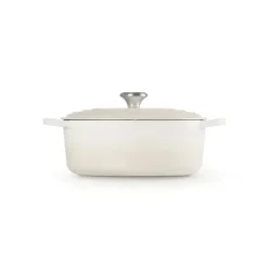 LE CREUSET Cocotte en fonte Ovale 29 cm Meringue Signature* Cocotte En Fonte
