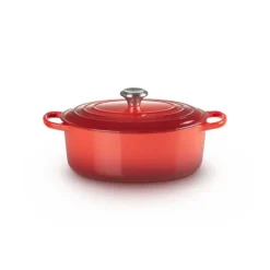 LE CREUSET Cocotte en Fonte Ovale 29 cm Cerise Signature* Cocotte En Fonte
