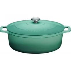 CHASSEUR Cocotte en Fonte Ovale 29 cm Quartz* Cocotte En Fonte