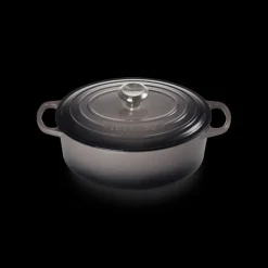 LE CREUSET Cocotte en fonte Ovale 29 cm Flint Signature* Cocotte En Fonte