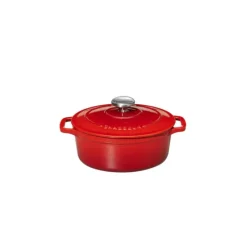 CHASSEUR Cocotte en Fonte Ovale 17 cm Rubis* Cocotte En Fonte