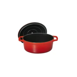 CHASSEUR Cocotte en Fonte Ovale 17 cm Rubis* Cocotte En Fonte