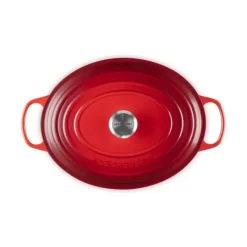 LE CREUSET Cocotte en Fonte Ovale 33 cm Cerise Signature* Cocotte En Fonte