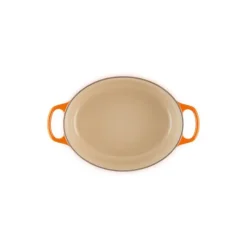 LE CREUSET Cocotte en Fonte Ovale 29 cm Volcanique Signature* Cocotte En Fonte