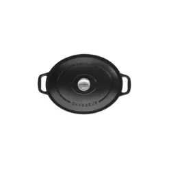 CHASSEUR Cocotte en Fonte Ovale 31 cm Noir Mat* Cocotte En Fonte
