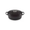 LE CREUSET Cocotte en Fonte Ovale 31 cm Noir mat Signature* Cocotte En Fonte