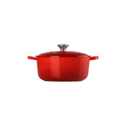 LE CREUSET Cocotte en Fonte Ronde 18 cm Cerise Signature* Cocotte En Fonte