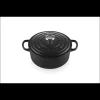 LE CREUSET Cocotte en fonte Ronde 20 cm Noir mat Signature* Cocotte En Fonte