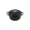 LE CREUSET Cocotte en Fonte Ronde 26 cm Noir mat Signature* Cocotte En Fonte