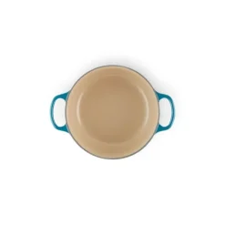 LE CREUSET Cocotte en fonte Ronde 24 cm Deep Teal Signature* Cocotte En Fonte