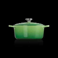 LE CREUSET Cocotte en Fonte Ronde 24 cm Bamboo Signature* Cocotte En Fonte