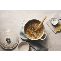 LE CREUSET Cocotte en fonte Ronde 26 cm Meringue Signature* Cocotte En Fonte