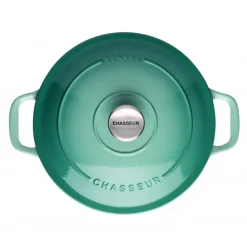 CHASSEUR Cocotte en Fonte Ronde 28 cm Quartz* Cocotte En Fonte