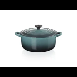 LE CREUSET Cocotte en Fonte Ronde Tradition 26 cm Océan* Cocotte En Fonte