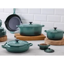 LE CREUSET Cocotte en Fonte Ronde Tradition 20 cm Océan* Cocotte En Fonte