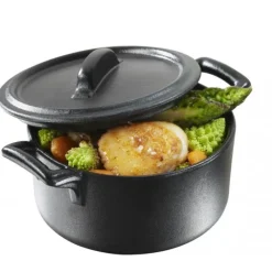 REVOL Cocotte Ronde Noire 20cl Belle Cuisine* Plat De Cuisson