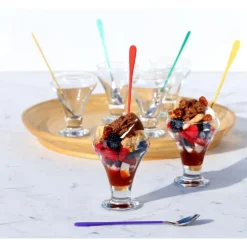 LEBRUN Coffret 6 Coupes à Dessert avec Cuillères* Servir, Présenter