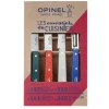 OPINEL Coffret 3 Couteaux de Cuisine et un Eplucheur Primo Les Essentiels* Couteau D'office|Eplucheurs, Dénoyauteur
