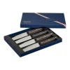 OPINEL Coffret 4 Couteaux de Table Frêne Sombre Facette* Couverts
