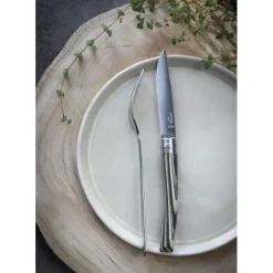 OPINEL Coffret 4 Couteaux de Table Bouleau Lamellé Table Chic* Couverts