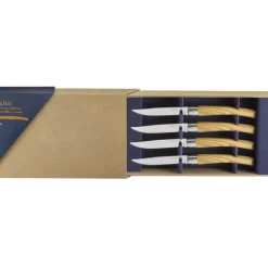 OPINEL Coffret 4 Couteaux de Table Olivier Table Chic* Couverts