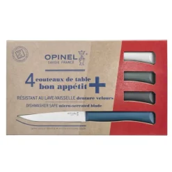 OPINEL Coffret 4 Couteaux de Table Tempête Bon Appétit +* Couverts
