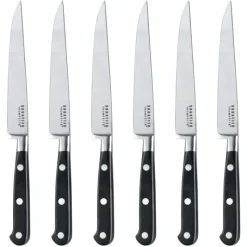 SABATIER TROMPETTE Coffret 6 Couteaux Steak 23 cm* Couverts