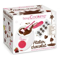 SCRAPCOOKING Coffret Atelier Chocolat* Tempéreuse Chocolat|Ustensiles Chocolat