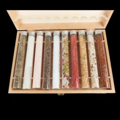 UN JOUR UNE EPICE Coffret Cadeau 10 Sels de Dégustation Un Jour Une Épice* Sel