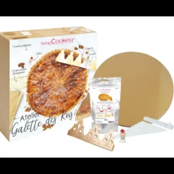 SCRAPCOOKING Coffret Complet Galette des Rois* Préparation Pâtisserie|Décoration Gâteau