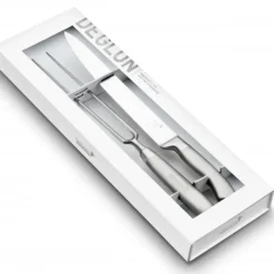 DEGLON Coffret Découpe Viande Couteau à Découper 22 cm et Fourchette Diapason 21 cm Oryx Déglon* Fourchette À Viande