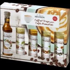 MONIN Coffret Dégustation Sirop pour Café 5 cl* Jus, Sirops