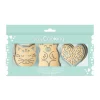 SCRAPCOOKING Coffret Kit Biscuit 3 Pièces Classique* Emporte Pièce - Découpoir Pâtisserie