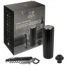 PEUGEOT Coffret Pompe à Vin Electrique ABS + Tire-Bouchon Clavelin* Accessoires Vin