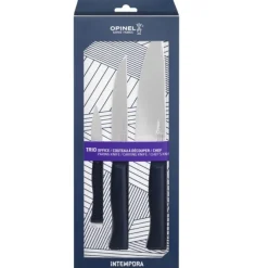 OPINEL Coffret Trio Couteaux de Cuisine Intempora* Couteau De Chef|Couteau D'office