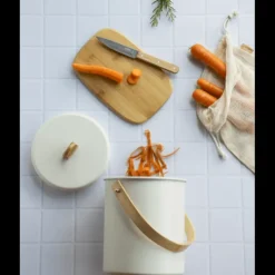 PEBBLY Coffret Zéro Déchet 4 pièces* Planches À Découper|Sac En Tissu