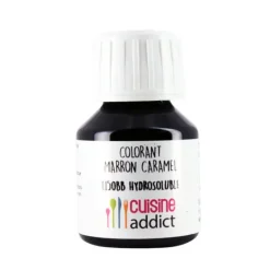 CUISINEADDICT Colorant Alimentaire Marron Caramel E150b Liquide 58 ml* Colorants Alimentaires
