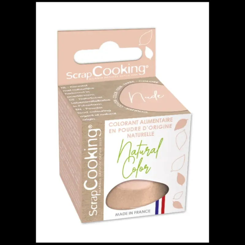 SCRAPCOOKING Colorant Alimentaire Naturel Nude Rose 10 g* Colorants Alimentaires