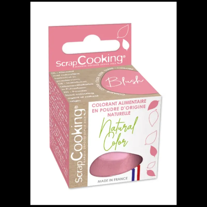 SCRAPCOOKING Colorant Alimentaire Naturel Rose Blush 10 g* Colorants Alimentaires